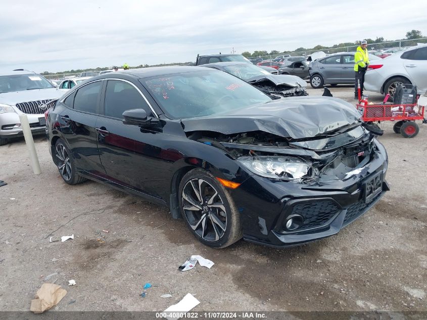 VIN 2HGFC1E59KH700854 2019 Honda Civic, Si no.1