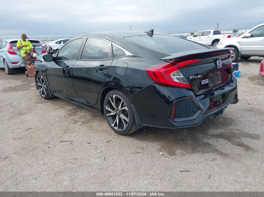 VIN 2HGFC1E59KH700854 2019 Honda Civic, Si no.3