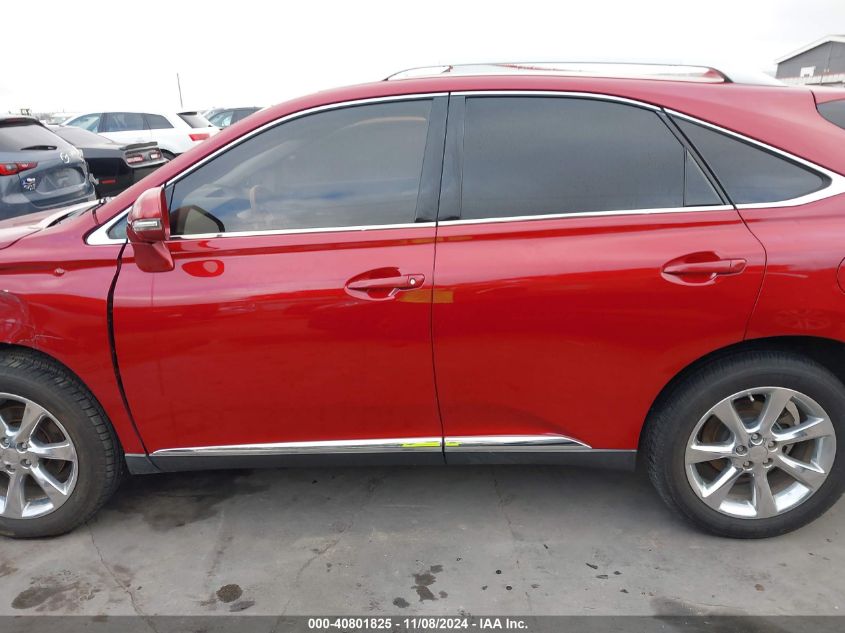 2010 Lexus Rx 350 VIN: 2T2ZK1BAXAC024421 Lot: 40801825