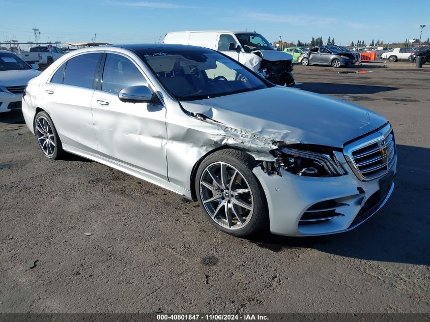 VIN WDDUG8DB9KA453527 2019 Mercedes-Benz S 560 no.1