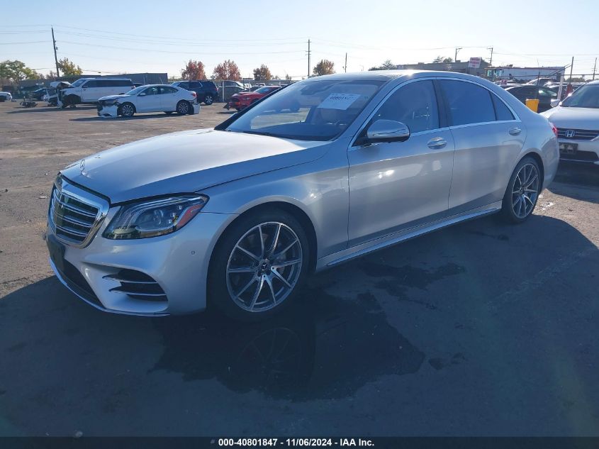 VIN WDDUG8DB9KA453527 2019 Mercedes-Benz S 560 no.2