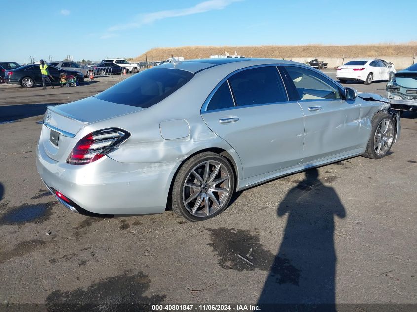 VIN WDDUG8DB9KA453527 2019 Mercedes-Benz S 560 no.4