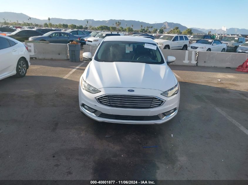 2017 Ford Fusion Se VIN: 3FA6P0HD7HR313397 Lot: 40801877