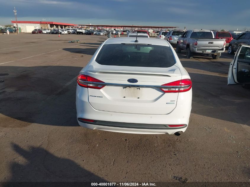 2017 Ford Fusion Se VIN: 3FA6P0HD7HR313397 Lot: 40801877