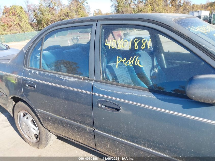 1993 Toyota Corolla Le VIN: 1NXAE00E3PZ069538 Lot: 40801881