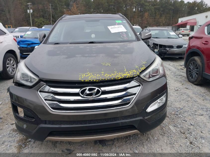 2013 Hyundai Santa Fe Sport 2.0T VIN: 5XYZUDLA0DG001317 Lot: 40801892