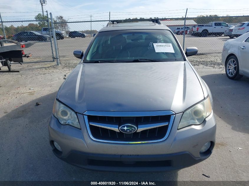 2008 Subaru Outback 2.5I Limited/2.5I Limited L.l. Bean Edition VIN: 4S4BP62C887326450 Lot: 40801920