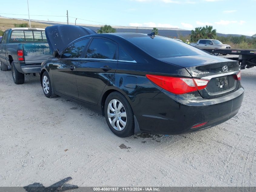 2012 Hyundai Sonata Gls VIN: 5NPEB4AC8CH460255 Lot: 40801937