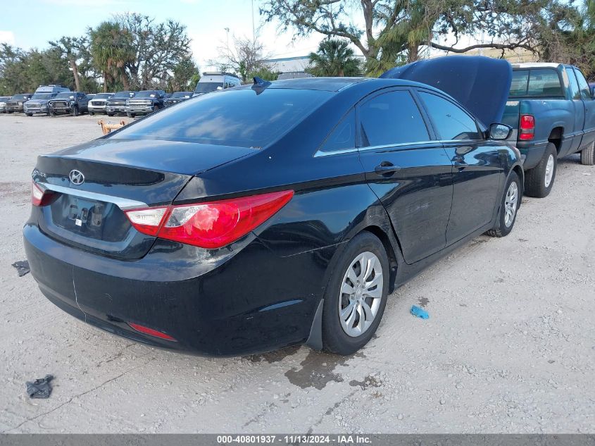 2012 Hyundai Sonata Gls VIN: 5NPEB4AC8CH460255 Lot: 40801937