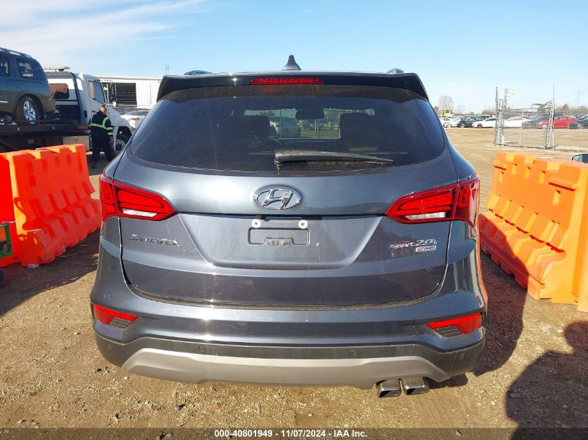 VIN 5XYZW4LA8HG461907 2017 HYUNDAI SANTA FE SPORT no.16