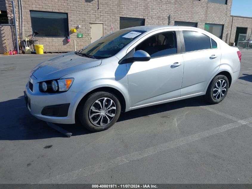 VIN 1G1JA5SG9E4117271 2014 Chevrolet Sonic, Ls Auto no.2