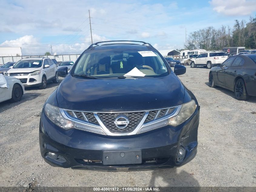 2013 Nissan Murano Le VIN: JN8AZ1MU1DW207419 Lot: 40801972