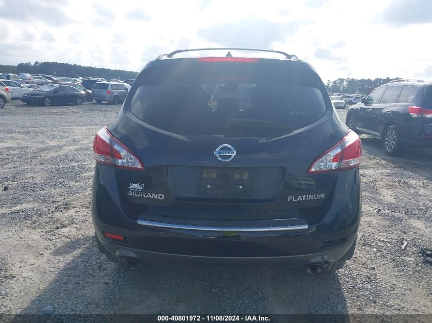 2013 Nissan Murano Le VIN: JN8AZ1MU1DW207419 Lot: 40801972