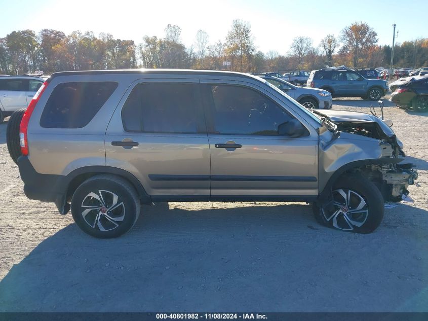 2005 Honda Cr-V Lx VIN: SHSRD78525U331474 Lot: 40801982