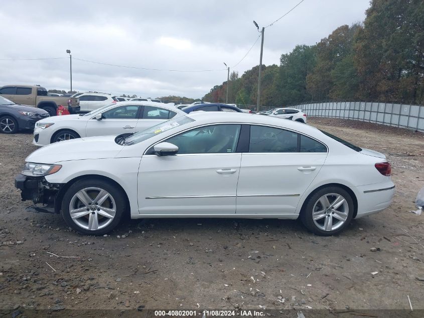 2016 Volkswagen Cc 2.0T Sport VIN: WVWBN7AN4GE512547 Lot: 40802001