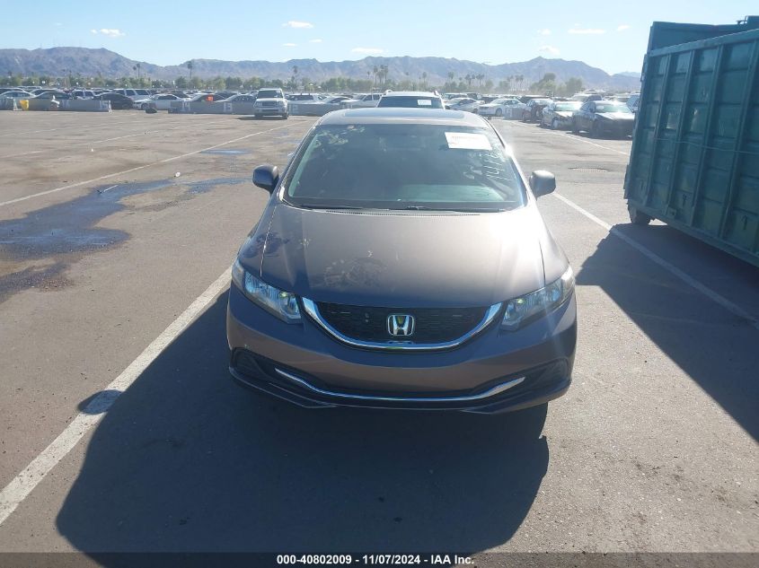 2013 Honda Civic Ex VIN: 2HGFB2F89DH527471 Lot: 40802009