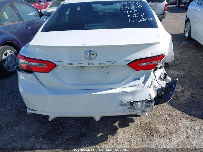 2018 Toyota Camry Se VIN: 4T1B11HKXJU112358 Lot: 40802014