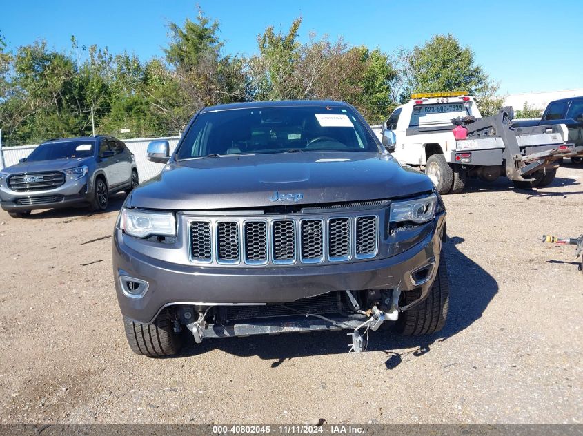 2014 Jeep Grand Cherokee Overland VIN: 1C4RJFCG7EC134753 Lot: 40802045