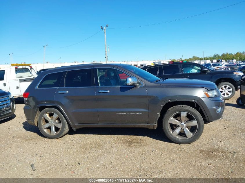 2014 Jeep Grand Cherokee Overland VIN: 1C4RJFCG7EC134753 Lot: 40802045