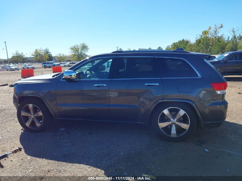 2014 Jeep Grand Cherokee Overland VIN: 1C4RJFCG7EC134753 Lot: 40802045