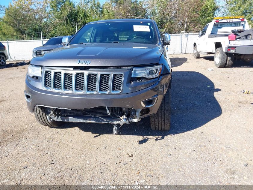 2014 Jeep Grand Cherokee Overland VIN: 1C4RJFCG7EC134753 Lot: 40802045