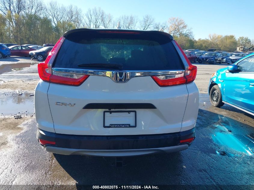 2018 Honda Cr-V Lx VIN: 5J6RW5H32JL000707 Lot: 40802075