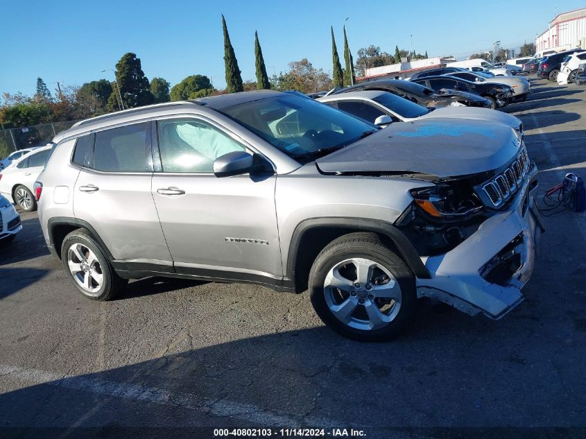 2017 Jeep New Compass Latitude Fwd VIN: 3C4NJCBB6HT672503 Lot: 40802103