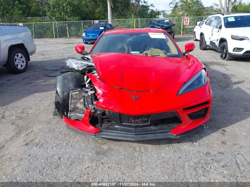 2021 Chevrolet Corvette Stingray Rwd 3Lt VIN: 1G1YC2D49M5124322 Lot: 40802107