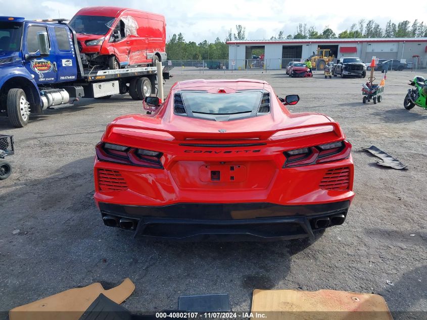 2021 Chevrolet Corvette Stingray Rwd 3Lt VIN: 1G1YC2D49M5124322 Lot: 40802107