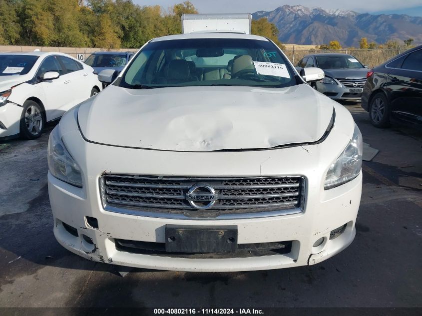 2009 Nissan Maxima 3.5 Sv VIN: 1N4AA51E69C802448 Lot: 40802116