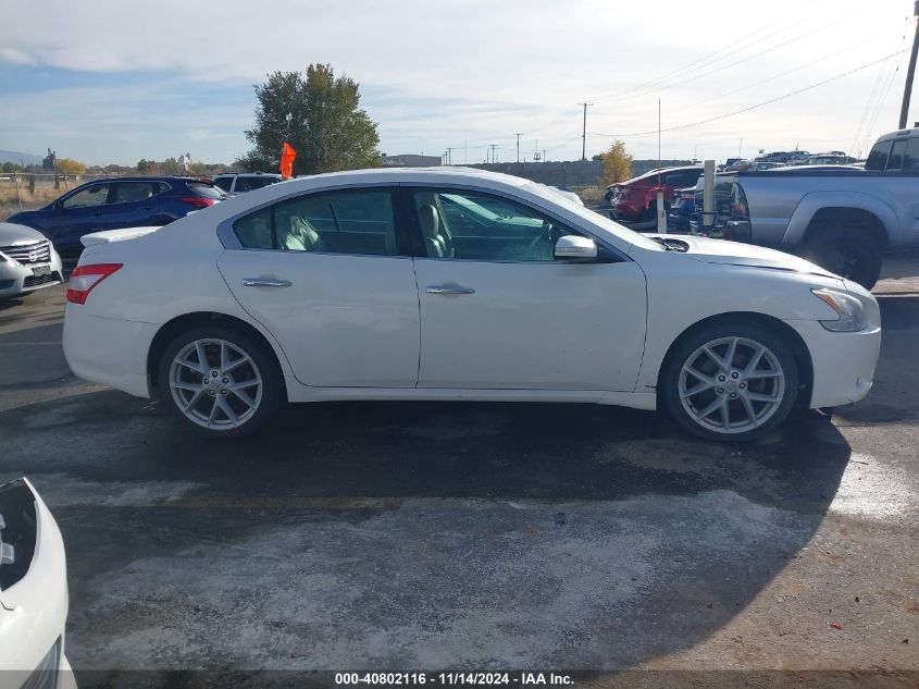 2009 Nissan Maxima 3.5 Sv VIN: 1N4AA51E69C802448 Lot: 40802116