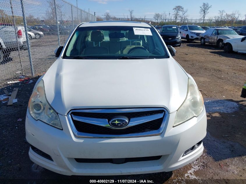 2011 Subaru Legacy 2.5I Limited VIN: 4S3BMCK60B3235449 Lot: 40802129