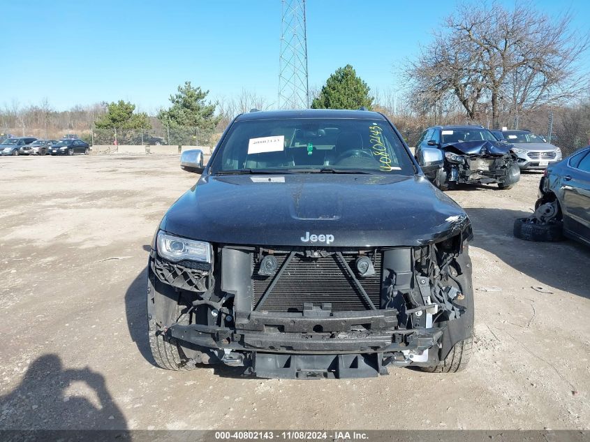 2014 Jeep Grand Cherokee Overland VIN: 1C4RJECG4EC523747 Lot: 40802143