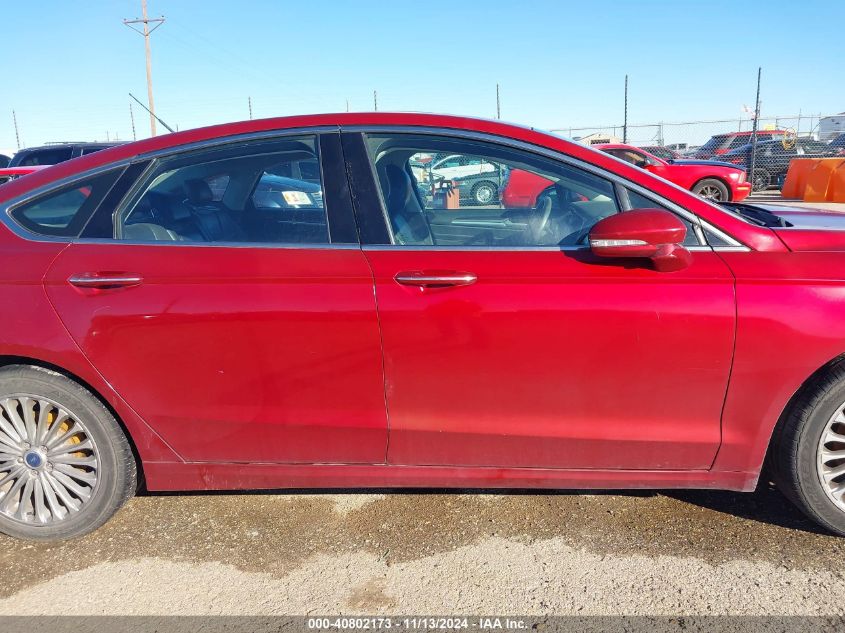 2015 FORD FUSION TITANIUM - 3FA6P0K90FR153932