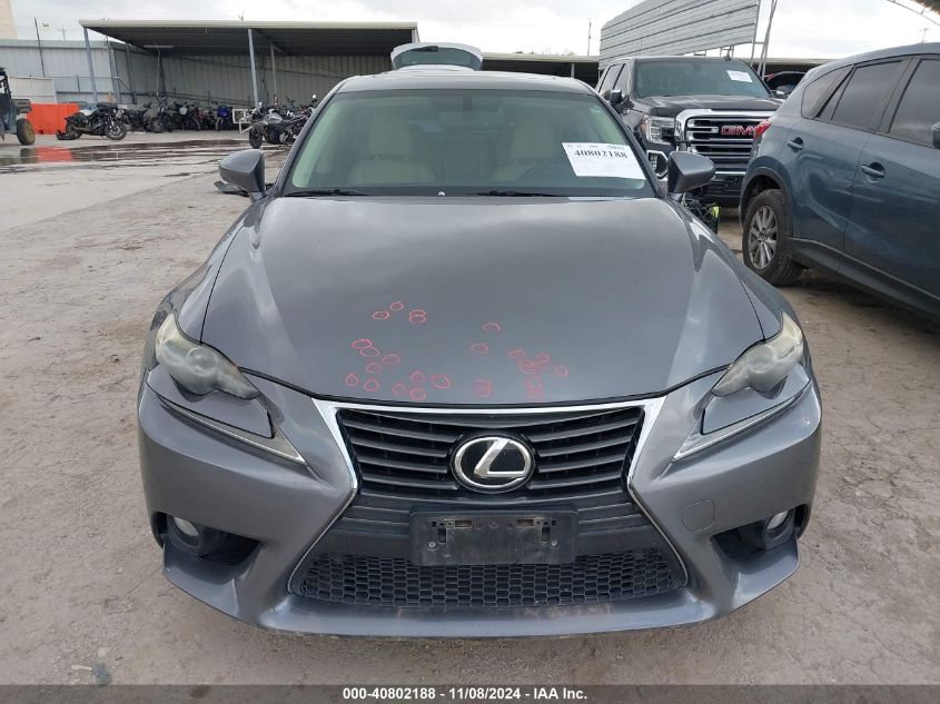 2014 Lexus Is 350 VIN: JTHBE1D2XE5007087 Lot: 40802188