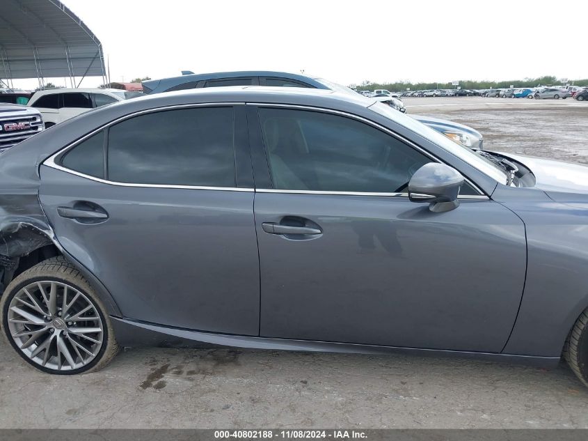 2014 Lexus Is 350 VIN: JTHBE1D2XE5007087 Lot: 40802188