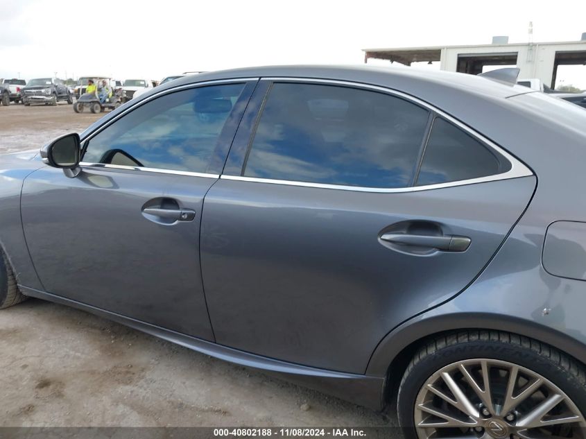 2014 Lexus Is 350 VIN: JTHBE1D2XE5007087 Lot: 40802188