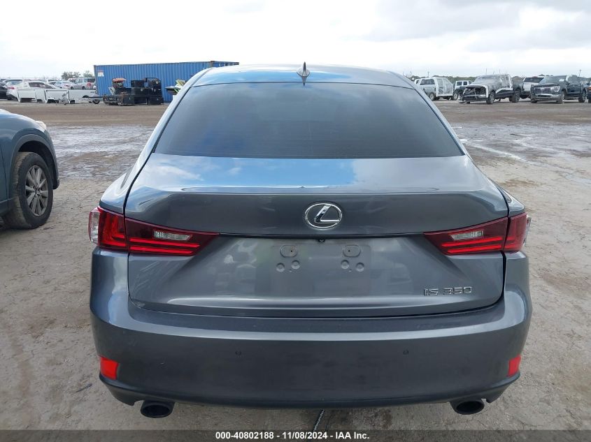 2014 Lexus Is 350 VIN: JTHBE1D2XE5007087 Lot: 40802188