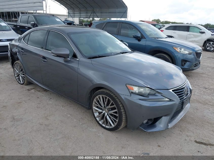 VIN JTHBE1D2XE5007087 2014 Lexus IS, 350 no.1