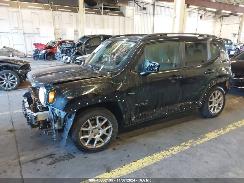 VIN ZACNJABB9KPK76503 2019 JEEP RENEGADE no.2