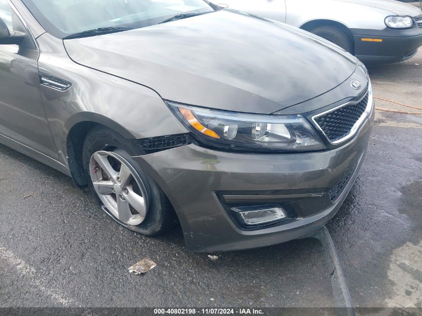 2015 Kia Optima Lx VIN: 5XXGM4A72FG400848 Lot: 40802198