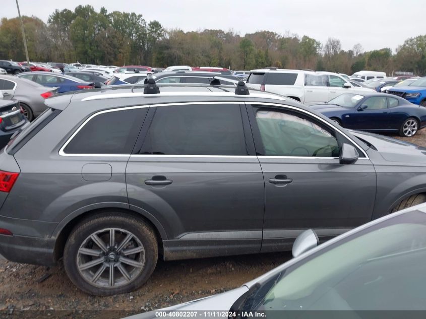 2017 Audi Q7 3.0T Premium VIN: WA1LAAF79HD008049 Lot: 40802207