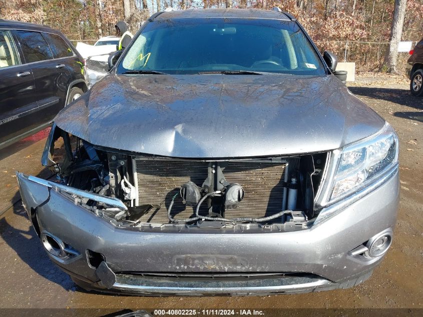 2015 Nissan Pathfinder S VIN: 5N1AR2MN6FC672661 Lot: 40802225