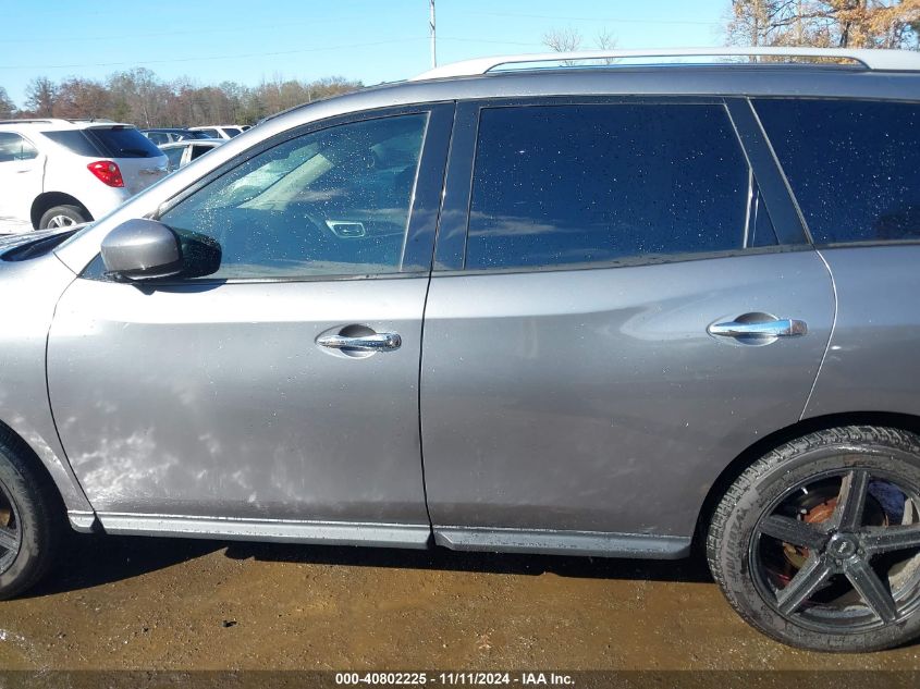 2015 Nissan Pathfinder S VIN: 5N1AR2MN6FC672661 Lot: 40802225