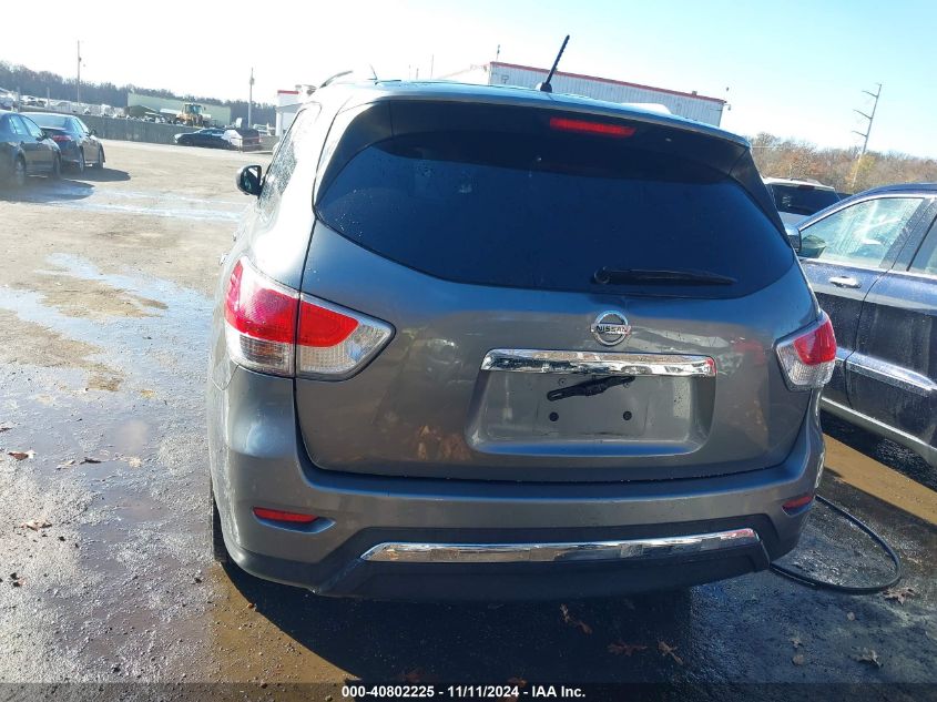 2015 Nissan Pathfinder S VIN: 5N1AR2MN6FC672661 Lot: 40802225