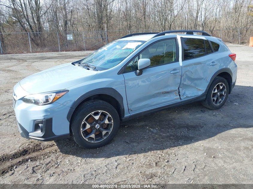 Vin: jf2gtadc8jh254737, lot: 41291793, subaru crosstrek 2.0i premium 20182