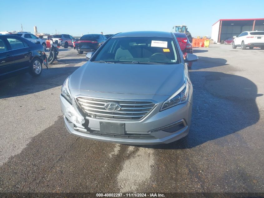 2015 HYUNDAI SONATA SE - 5NPE24AF7FH072836