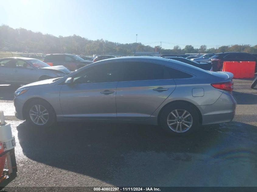 2015 HYUNDAI SONATA SE - 5NPE24AF7FH072836