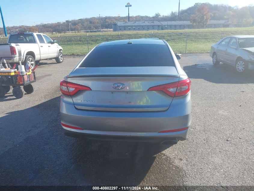 2015 HYUNDAI SONATA SE - 5NPE24AF7FH072836