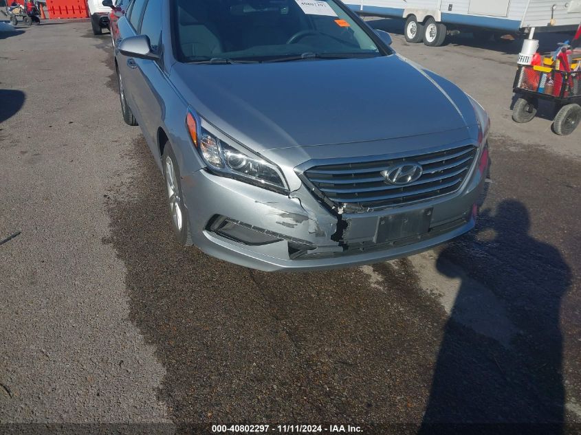 2015 Hyundai Sonata Se VIN: 5NPE24AF7FH072836 Lot: 40802297